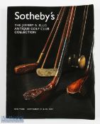 Jeffery B Ellis Antique Golf Club Collection Catalogue 2007 - produced for the auction held by
