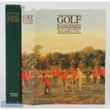 Very Rare Henderson and Stirk signed leather bound Golf Book - "Golf in The Making" 1st edition 1979