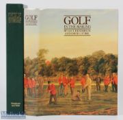 Very Rare Henderson and Stirk signed leather bound Golf Book - "Golf in The Making" 1st edition 1979