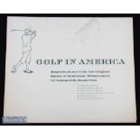 Golf in America Lealand R Gustvson - a set of 6 limited edition Prints of the Old Apple Tree, the