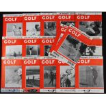 1963 Golf Illustrated Weekly magazines (17) - to incl 1x Feb; 2x March; 4x April incl Walker Cup; 2x
