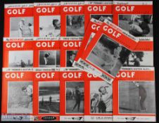 1963 Golf Illustrated Weekly magazines (17) - to incl 1x Feb; 2x March; 4x April incl Walker Cup; 2x