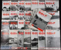 1968 Golf Illustrated Weekly magazines (52) - a complete run including Gary Player's 2nd Open Golf