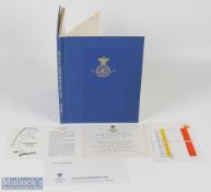 Royal North Devon Golf Club History signed - "A Centenary Anthology 1864-1964" published privately