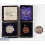 Chiswick Golf Club (1892-1907) Medals and Coin (3) features 1899 Chiswick Golf Club Senior Monthly