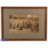 Michael Brown - Life Association "Aberdovey: Ladies Golf Championship 1901" golf print - used for