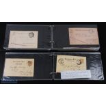 Postal History two albums containing a considerable number of examples of mainly German and Austro/