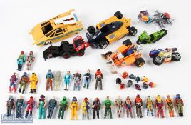 1980 Toys of M.A.S.K. Kenner Mask Figures Vehicles, Cars, Motorbikes and Weapons, a good selection