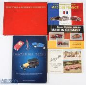 Diecast Model Toy and Cars Collectors' Reference Books to include Dinky Toys and modelled miniatures