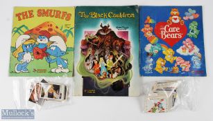 Panini Sticker Books - Care Bears, The Black Cauldron, The Smurf Care Bears is complete with #165