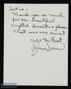 Entertainment - Hollywood - Bruce Dern, als thanking his correspondent for a 'beautiful crystal
