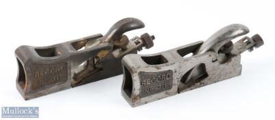2x Record No. 311 Rabbet Shoulder Planes- both complete but 1 has a repair to its casting (2)
