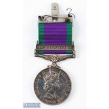 EIIR Campaign Service Medal CSM & Northern Ireland Clasp and ribbon Sac P C Richardson (H8403402)