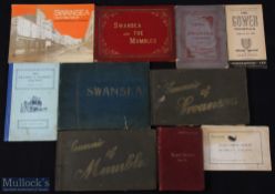 Wales Gower Swansea Mumbles, Ephemera -to include 1928 mumble electrification railway souvenirs,