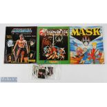 Panini Sticker Books selection - Masters of the Universe, Thundercats, Mask, the Masters of the