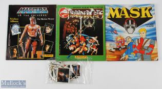 Panini Sticker Books selection - Masters of the Universe, Thundercats, Mask, the Masters of the