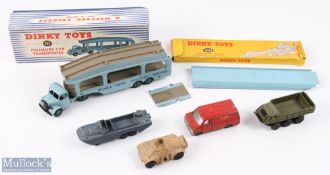 Mixed Dinky Toysa collection to include Dinky 982 Pullmore Car Transporter (has damage to its