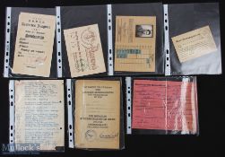 Third Reich - Hitler Youth small group of documents relating to a member of the Hitler Youth