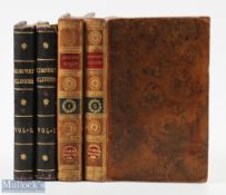 1799 and 1829 2 volumes of The expedition of Humphry Clinker Smollett, Tobias George, plus two