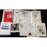 Mixed Ephemera - good selection including a high status military visitors' book c1938, an