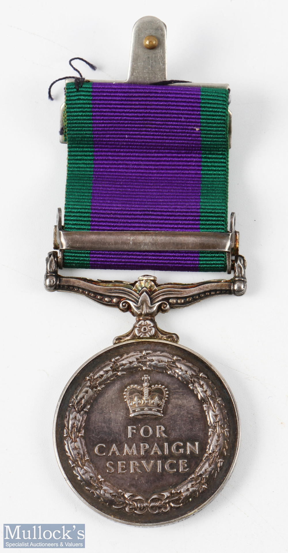 EIIR Campaign Service Medal CSM & Northern Ireland Clasp and ribbon Sac P C Richardson (H8403402) - Image 2 of 3