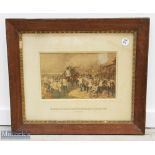 1849 Italian Revolution 30th Regiment Giulia Print by Von W Richter, hand embellished print, mount