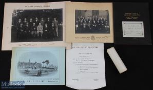 1926-1937 Taunton Somerset School Records, Collage Group photographs to include 1937 Huish's grammar