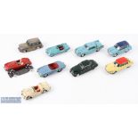 Corgi Diecast Toy Cars a selection of play worn models - to include Studebaker golden hawk,