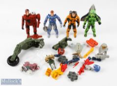 Kenner Centurions Action Figures Jake Rockwell Figures + partial accessories (4)