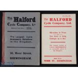 Halford Cycle Co Ltd, Moor Street, Birmingham 1910 - an extensive 112 page catalogue illustrating
