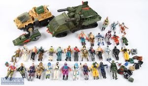 GI JOE Action Force Figure Vintage Bundle original 1980s Toys x36 figures with a selection of