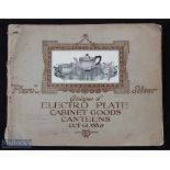 Pluro Silver Plate and Cutlery Works, S Lessor & Sons, Sheffield 1927 Catalogue - Catalogue of