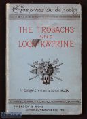 The Trosachs and Loch Katrine, c1850-70s guidebook - with 12 attractive Baxter style beautiful