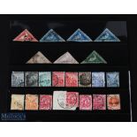 South Africa - Cape Colony; early Collection of 22 Postage Stamps 1850s-1900s. interesting