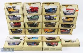 Matchbox Models of Yesteryear, most are Ford Model T Advertising, with noted models of 25 years of