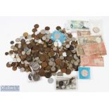 Assorted British and World Coins & Banknotes a good mixture of items