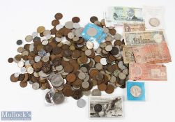 Assorted British and World Coins & Banknotes a good mixture of items