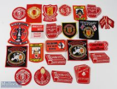 Manchester United football Cloth badges/patches features Ace of Clubs, Match Winners, United are