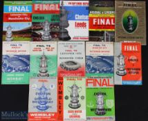 Selection of FA Cup Final match programmes to include 1961, 1962, 1963, 1964, 1965, 1966, 1967,