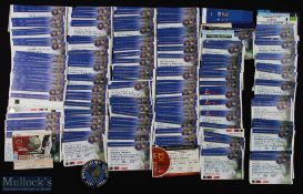 Tickets: Huge collection of Shrewsbury Town home match tickets season 2008/2009, many complete