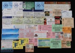 Tickets: Varied selection to include 2007 Espanyol v RCD Mallorca (La Liga), 1973 RU competition