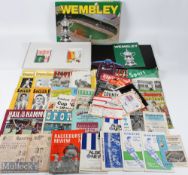 Football Programmes, Magazines and Collectable ephemera, to include Sheffield soccer fan x6 c1950,