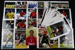 Collection of football colour photographs, generally 1990s 20cm x 25cm, varied content to include