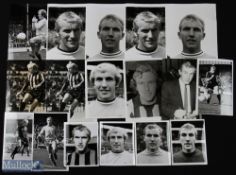 Dave Clements of Coventry City various press photographs sizes 15cm x 22cm (or smaller) b&w