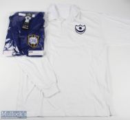 Portsmouth FC Replica Football Shirt made by Front Row, long sleeve, no size label, armpit to armpit