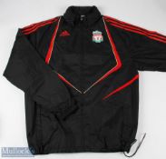 Liverpool Adidas zip-up training coat size 42/44, Adidas Label, Liverpool FC to lower side panel