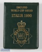 Cards: 1990 Italy World Cup – England World Cup squad issued by Merseyside Police, cards numbered