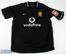 2003 2005 Manchester United Football Away Shirt, FA Final Cardiff, Nike size XL with FA cup badges