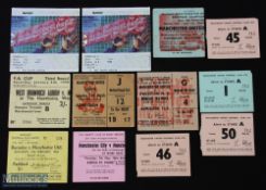 1957-1996 Manchester United Home and Away Tickets, to include - 1957 European cup quarter final v