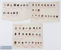 Period World Football Team Enamel Pins, to include leagues of Sweden, Poland, Italy, Hungary (#55),